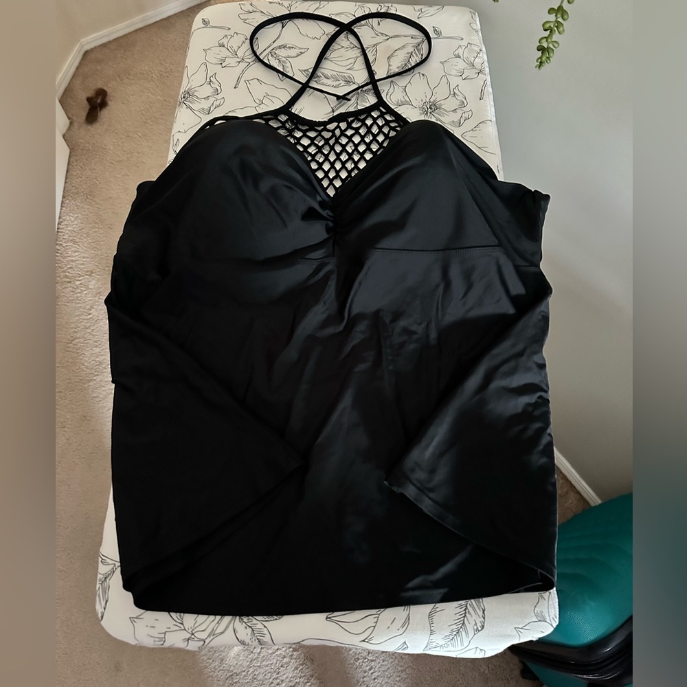 💟. 🏖️🌵👙Cactus club underwire tankini 3x